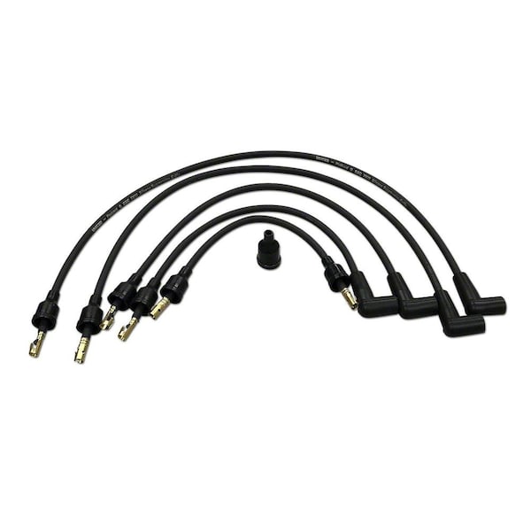 Aftermarket FDS4320 Spark Plug Wiring Set with 90 degree boots, 4cyl Fits Ford FDS4320-STR - main